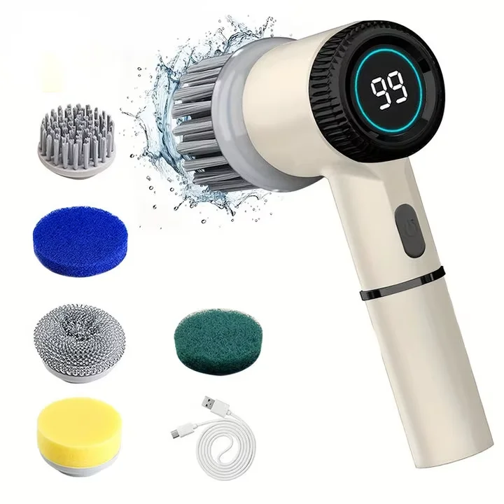 Adjustable Electric Shower Scrubber