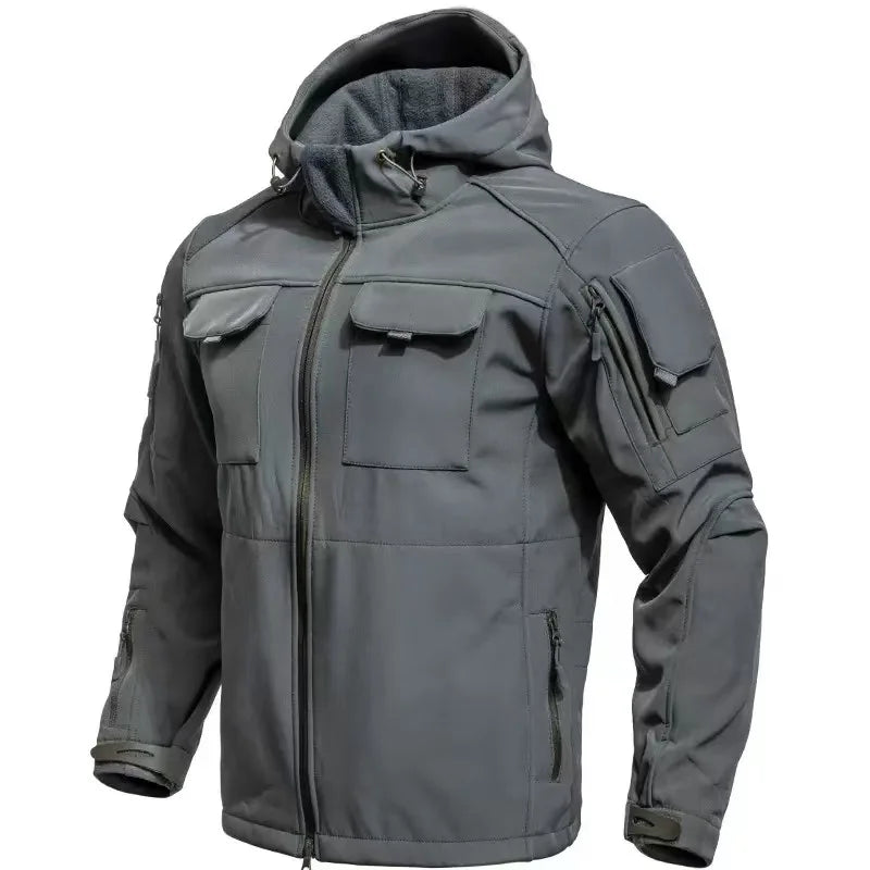 Premium Men's Winter Autumn SoftShell Fleece Waterproof Jackets