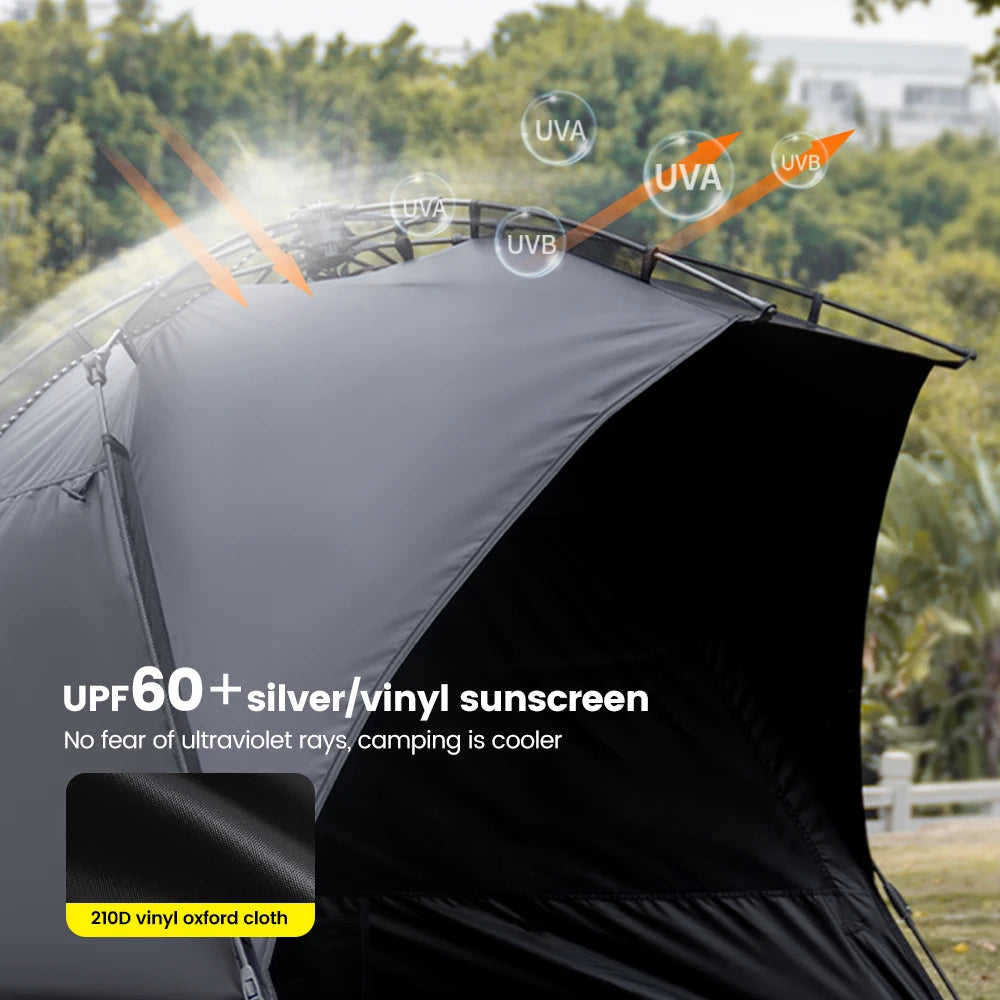 HookUpCo. Quick-Setup Family Camping Tent - HookUpCo.