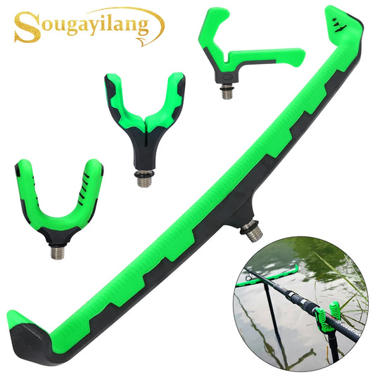 HookUpCo. Carp Fishing Rod Holder for Secure Setup