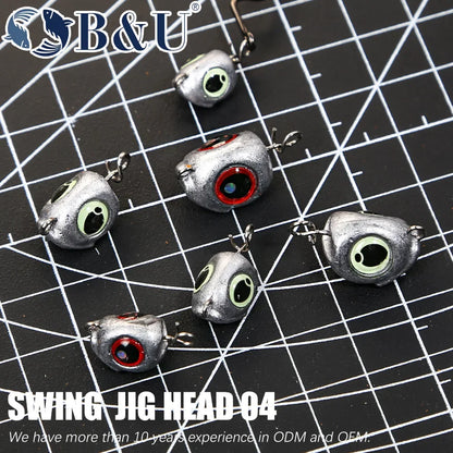 HookUpCo. Cheburashka Sinker Jig Head Weights - HookUpCo.
