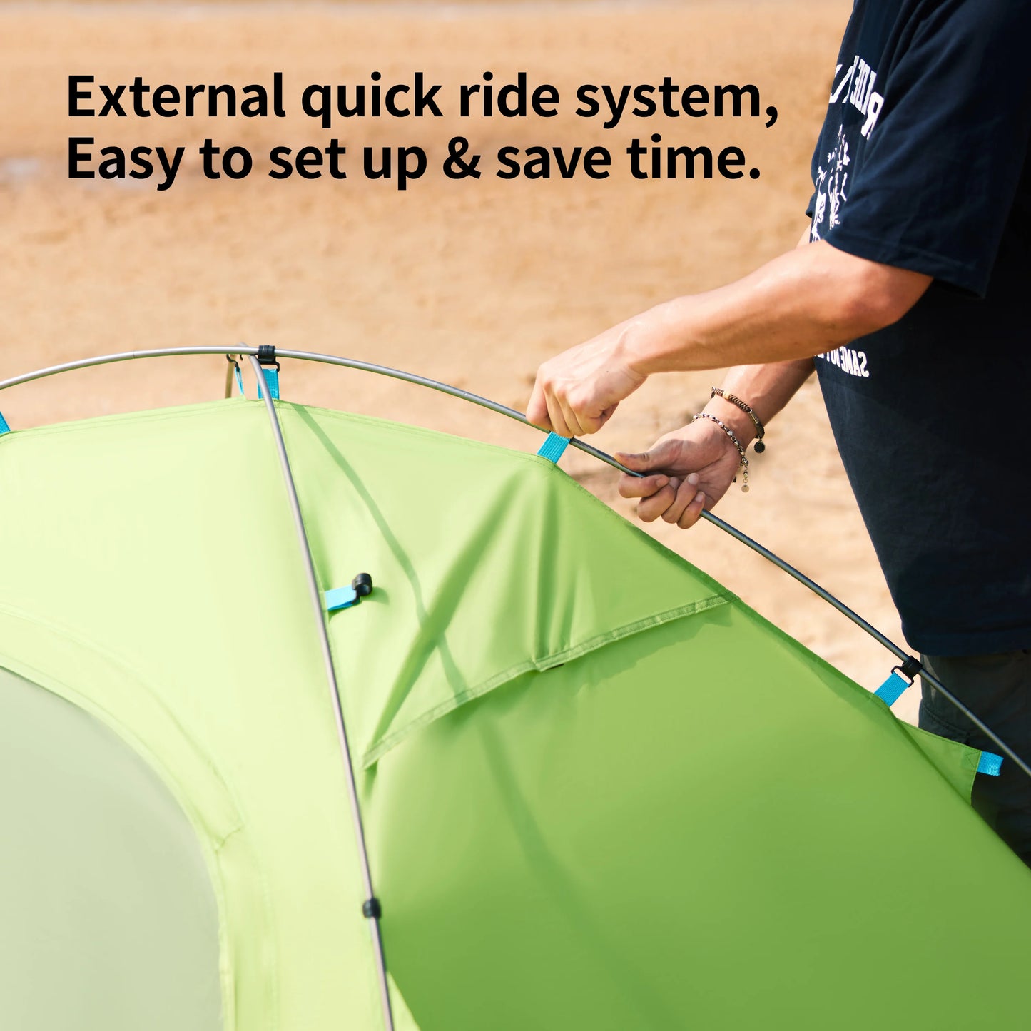 HookUpCo. Ultralight Mosquito-Repellent Camping Tent