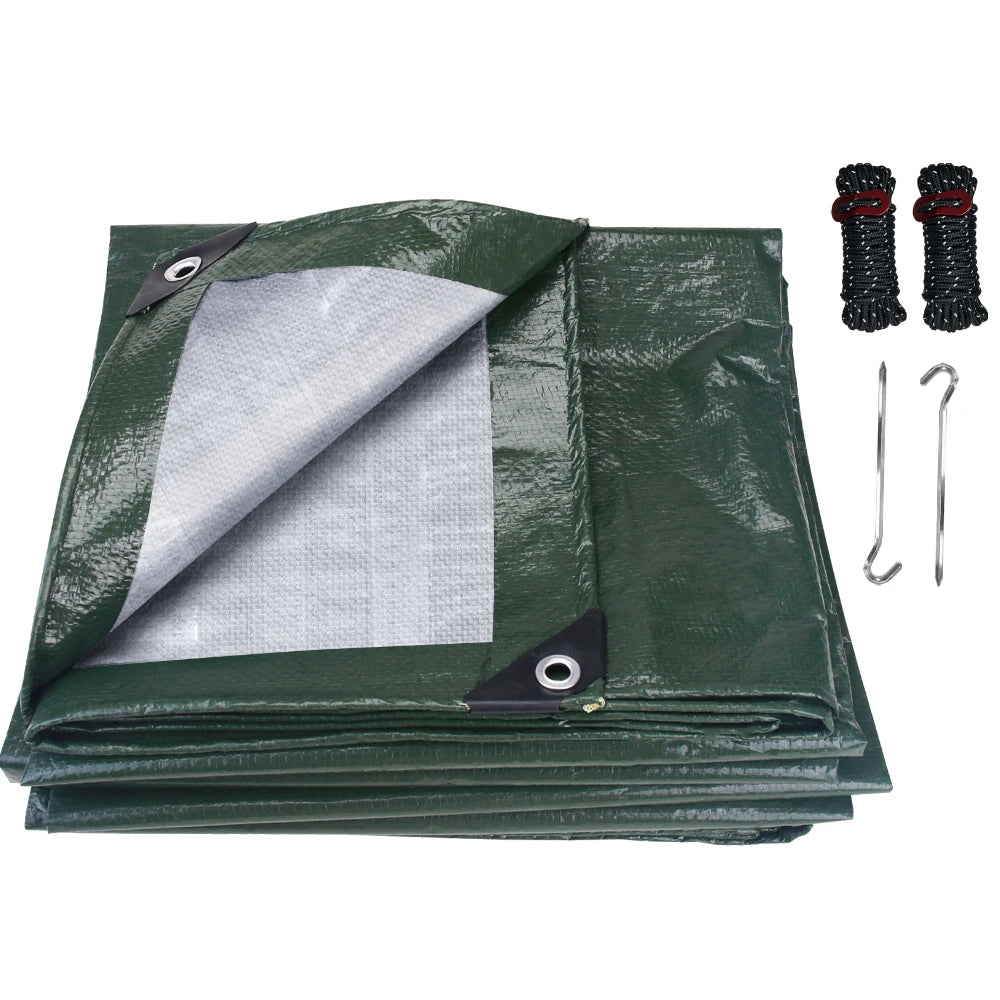 HookUpCo. Waterproof Tarpaulin Cover with Grommets - HookUpCo.