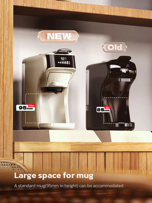 6 in 1 - Capsule Coffee Machine Hot/Cold Multiple Espresso - Cappuccino
