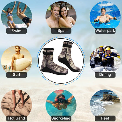 HookUpCo. Anti-Slip Water Socks