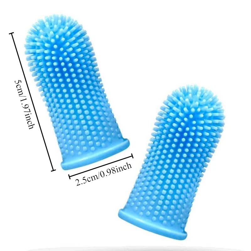 Super Soft Silicone Dog Toothbrush for Fresh Breath Care