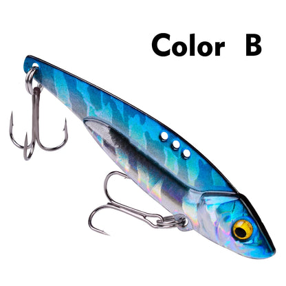 HookUpCo. Vibrating Spoon Bass Fishing Lure - HookUpCo.