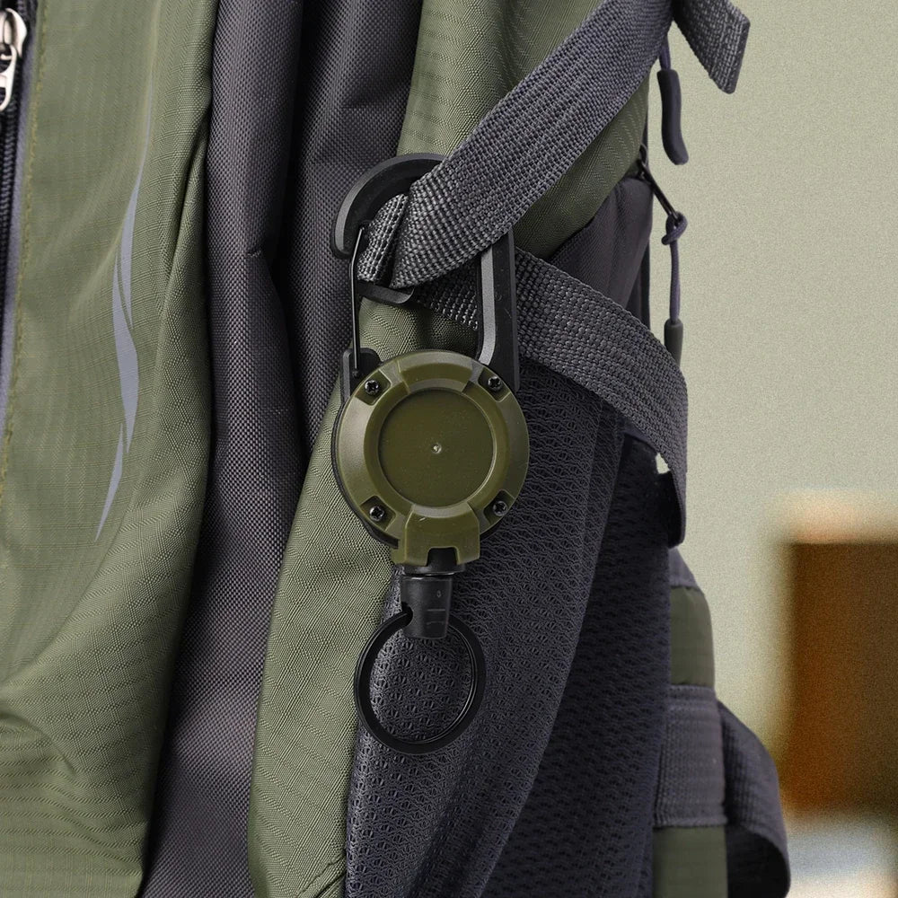 HookUpCo Heavy Duty Retractable Carabiner