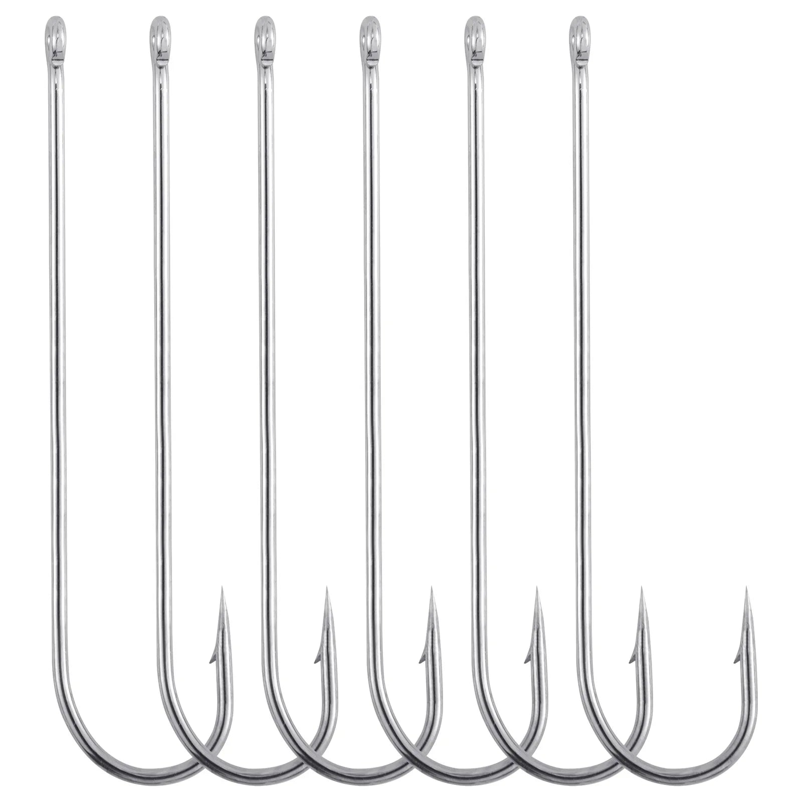 HookUpCo. Extra Long Shank Bait Fishing Hooks - HookUpCo.