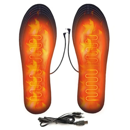 USB Heated Insoles for Ultimate Winter Foot Warmth