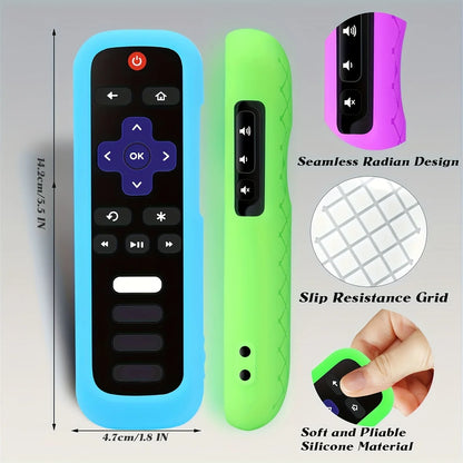 Luminous Silicone Remote Control Set for TCL TVs