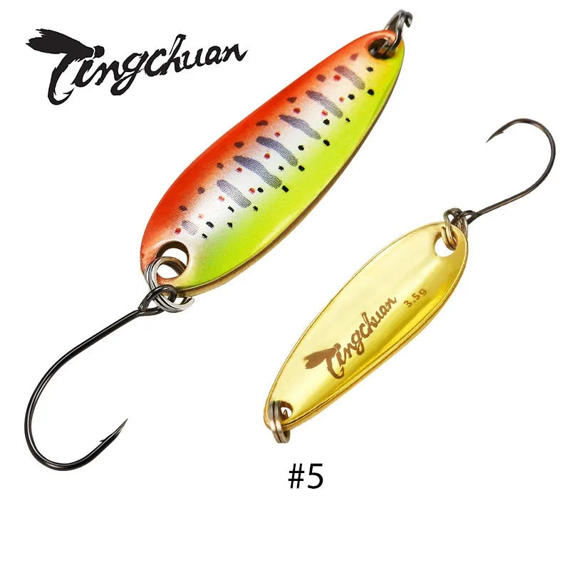 HookUpCo. Metal Spoon Lure for Trout and Bass - HookUpCo.