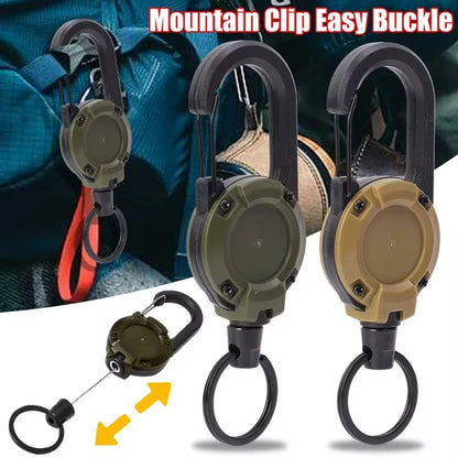 HookUpCo Heavy Duty Retractable Carabiner