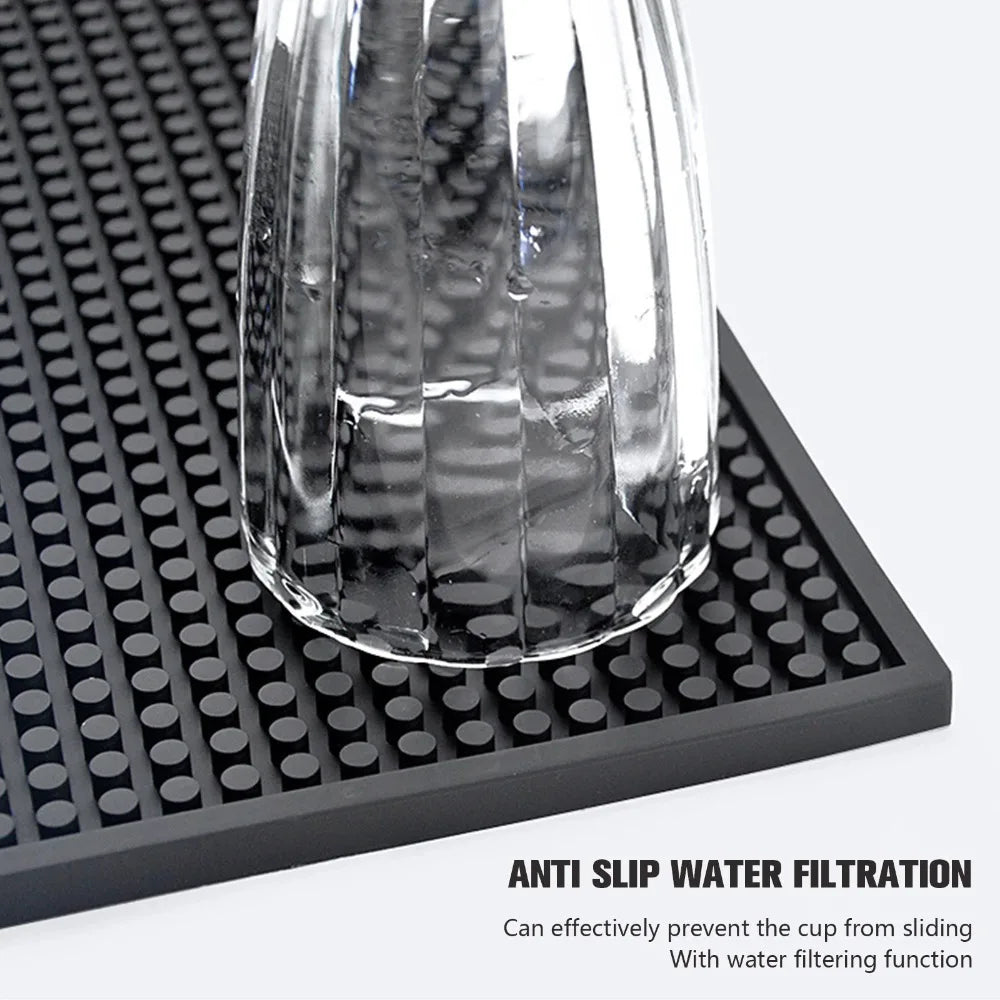 Durable Non-Slip Desktop Bar Mat for Easy Cleaning