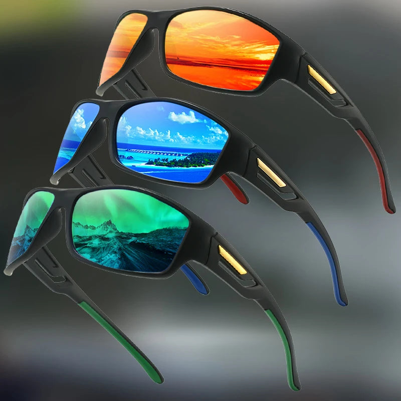 Polarized Camouflage Sunglasses with UV Protection Lenses