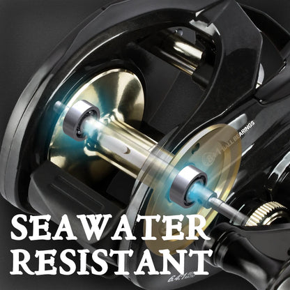 HookUpCo. High-Speed Saltwater Fishing Reel - HookUpCo.