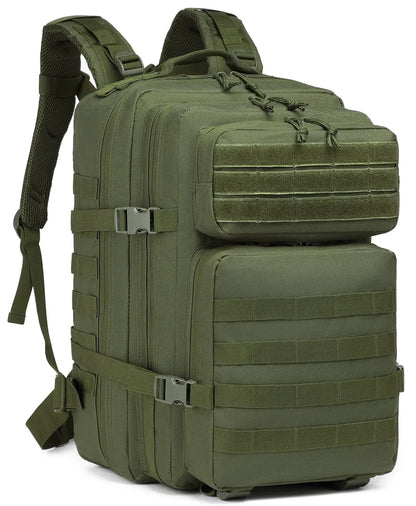 HookUpCo. 45L Tactical Molle Assault Backpack