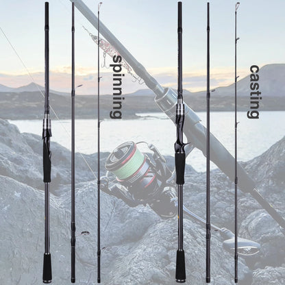 HookUpCo. Maximus Carbon Fishing Rod 1.8m-3.0m - HookUpCo.