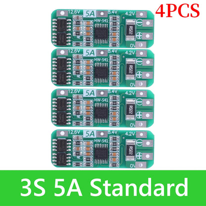 BMS 3S/4S 5A 10A 20A 25A 40A 60A Li-ion Lithium Battery Charger Protection Board 18650 For Drill Motor 12V with Enhance/Balance