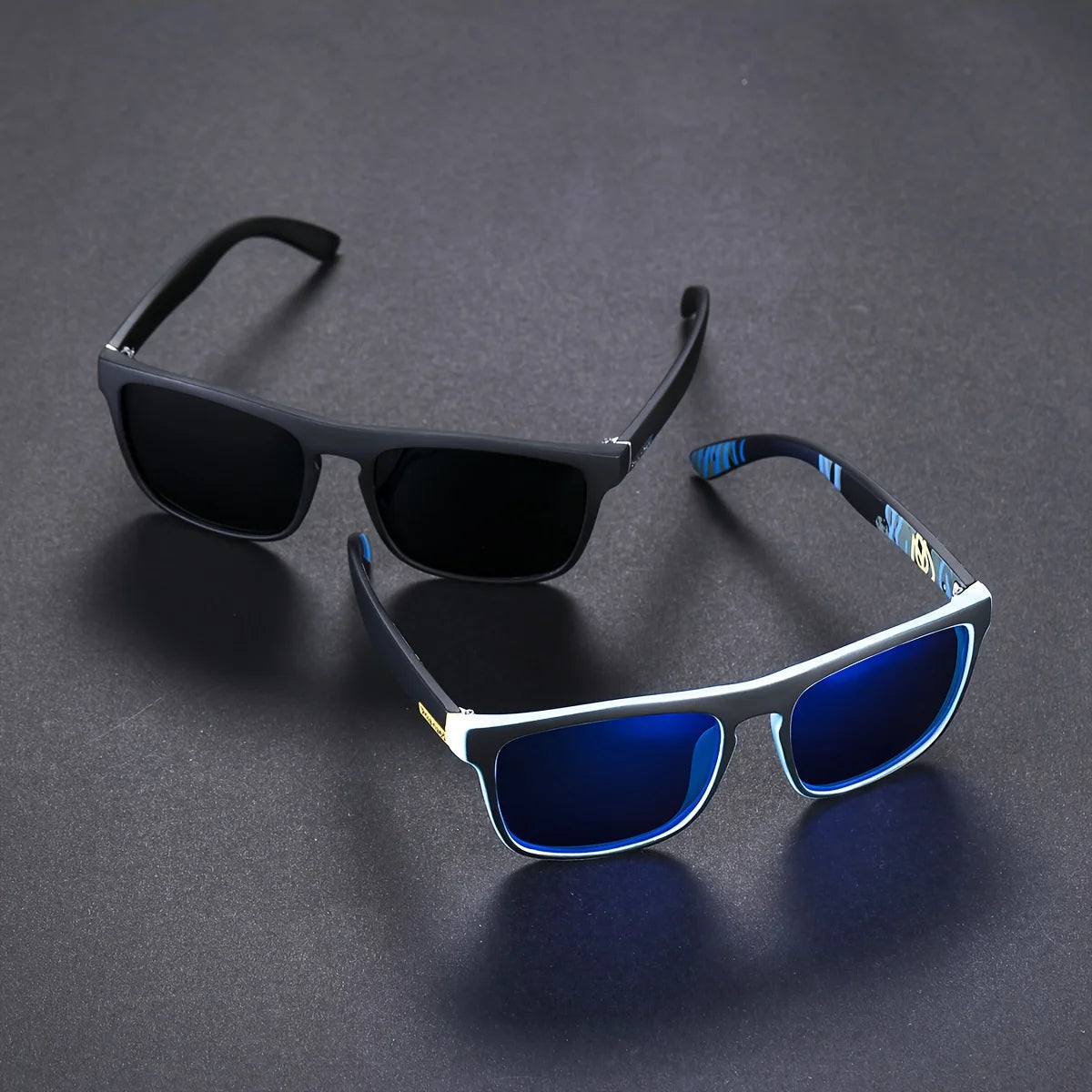 Square Polarized Sunglasses - Anti-Glare Shades for Summer