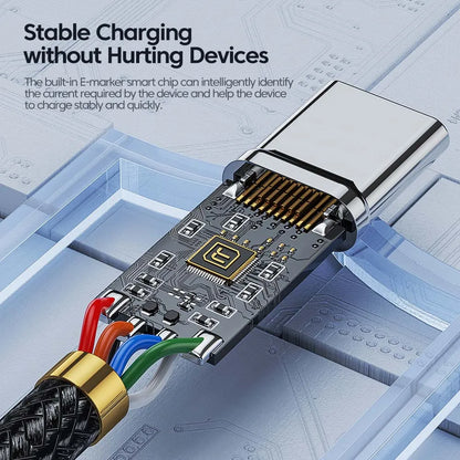 HookUpCo. 100W Type C to USB C Fast Charging Cable