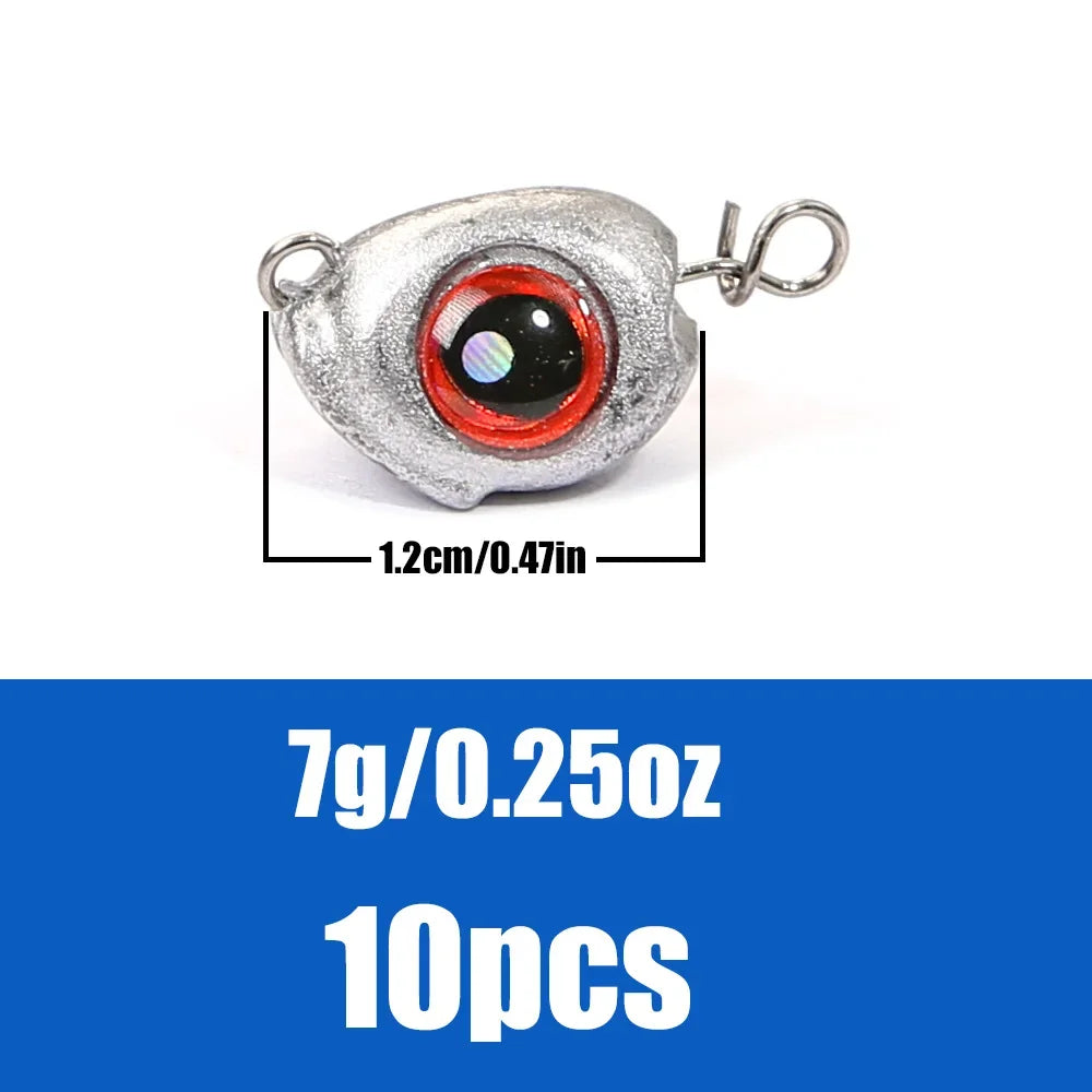 HookUpCo. Cheburashka Sinker Jig Head Weights - HookUpCo.