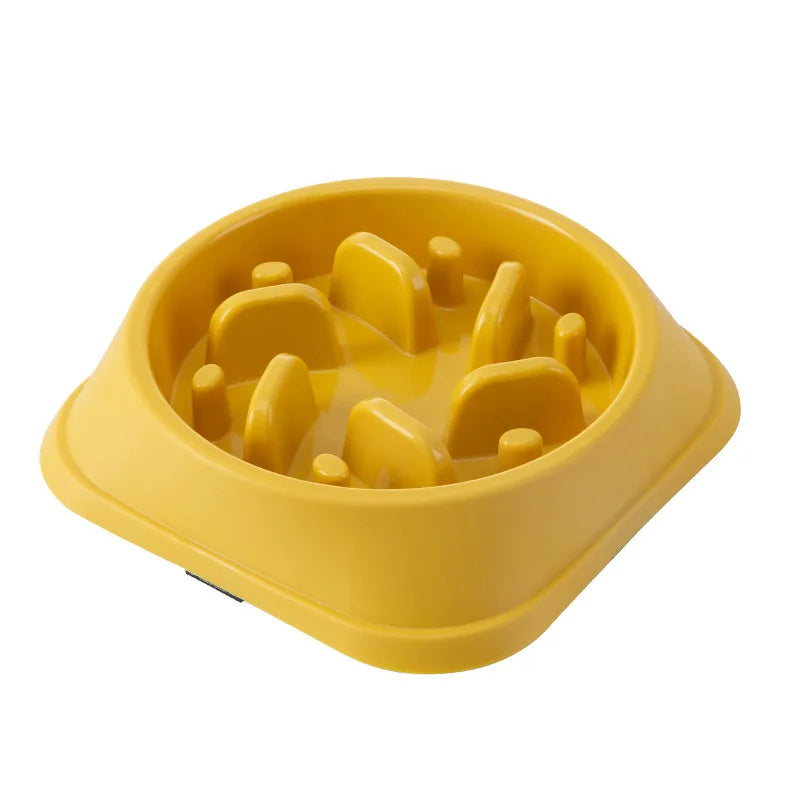 HookUpCo. Non-Slip Slow Feed Bowl for Healthy Pets