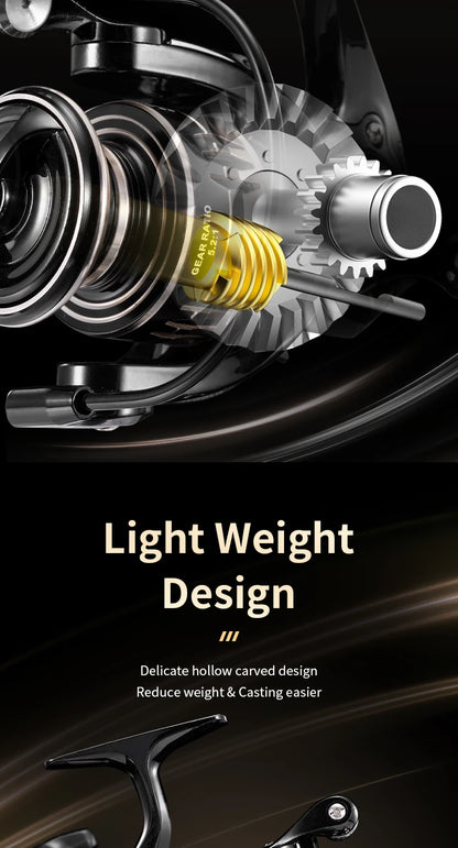 HookUpCo. Ultralight Spinning Reel 10kg Drag - HookUpCo.