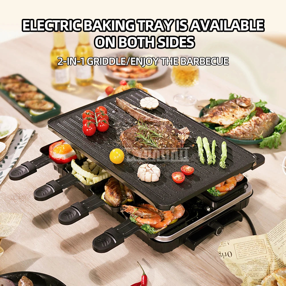 HookUpCo. Smokeless Electric Griddle