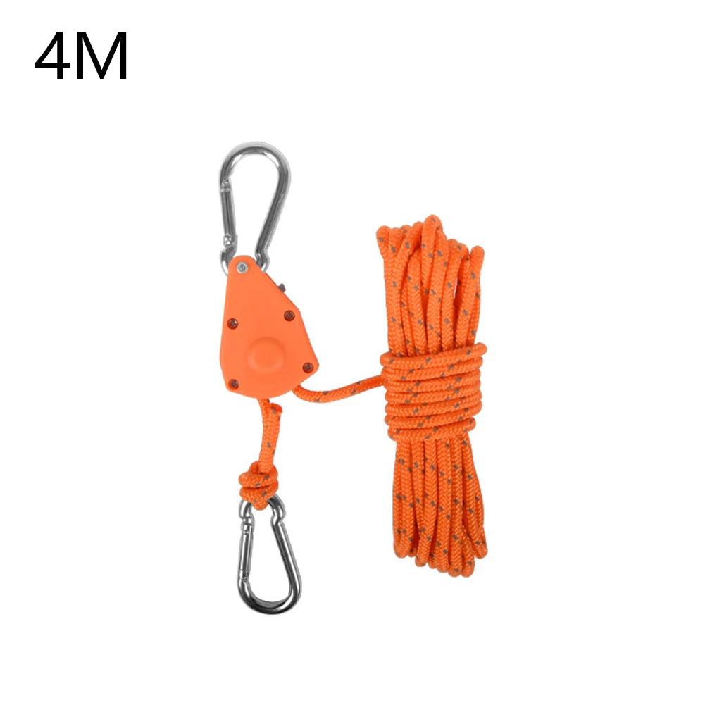 HookUpCo. Adjustable Tent Rope Hanger Pulley - HookUpCo.