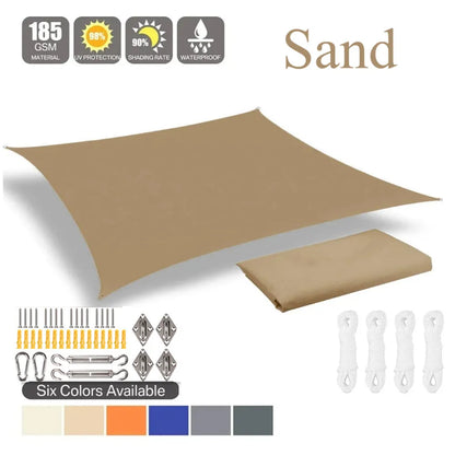 Waterproof UV Block Sun Shade Sail
