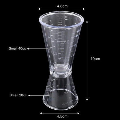 Transparent Measuring Cup for Cocktails and Wine