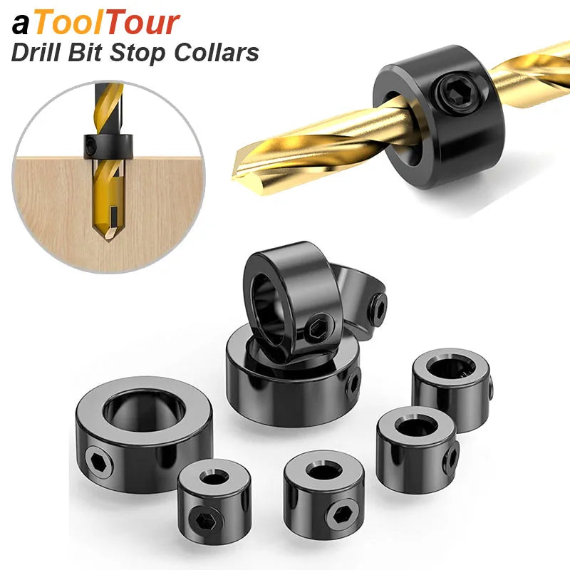 HookUpCo Metric Drill Stop Collar