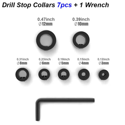 HookUpCo Metric Drill Stop Collar