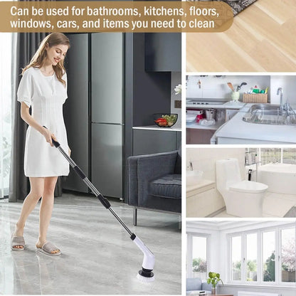 HookUpCo. Cordless Electric Spin Scrubber Tool