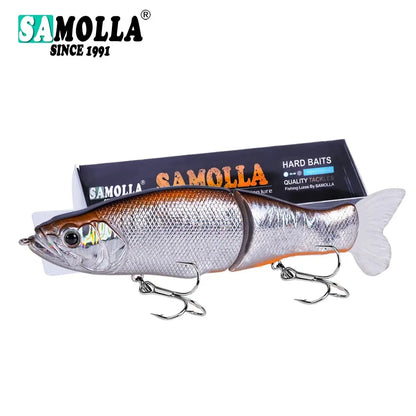 HookUpCo. Slow Sinking SwimBaits for Bass Fishing