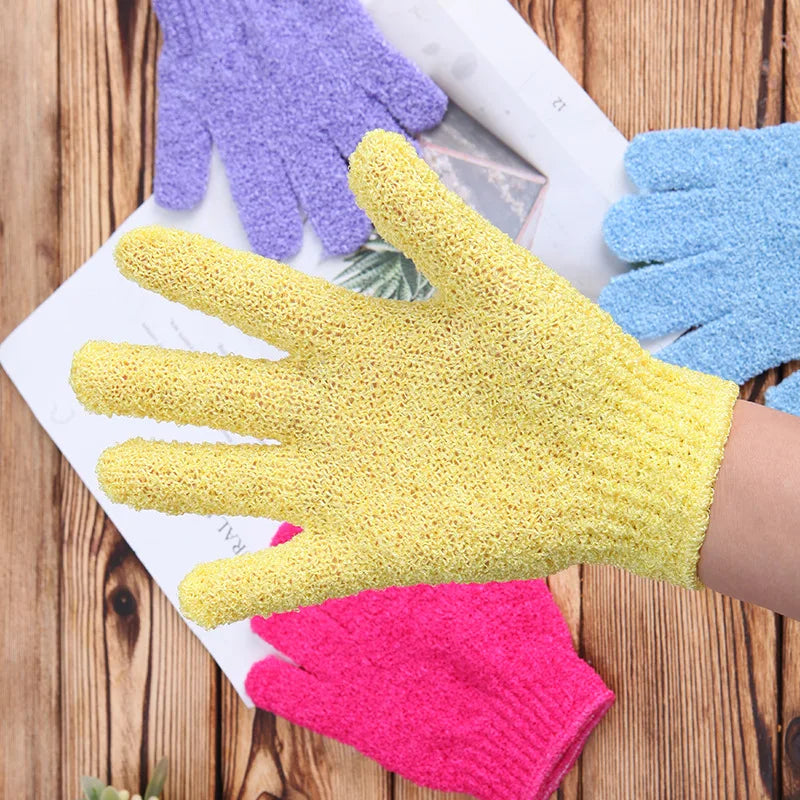 Exfoliating Bath Gloves for Spa