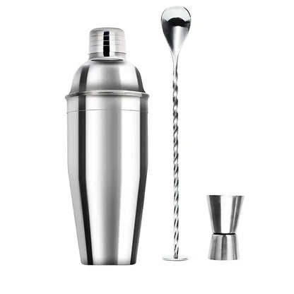 Stainless Steel Cocktail Shaker Set for Parties