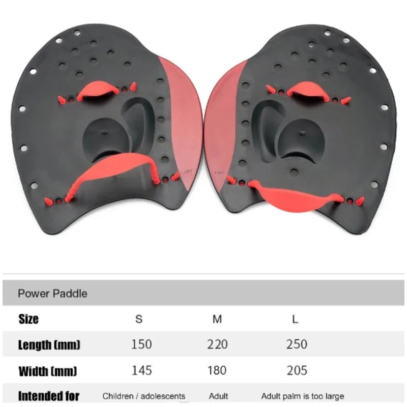 HookUpCo. Swim Training Paddles