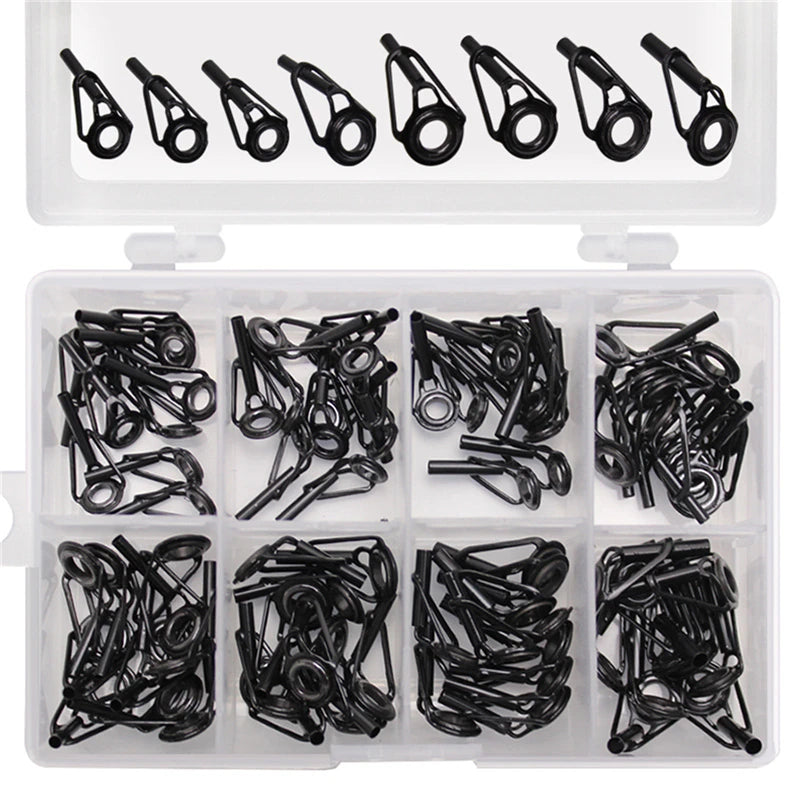 Fishing Rod Guide Repair Kit - 80 Stainless Tips - HookUpCo.