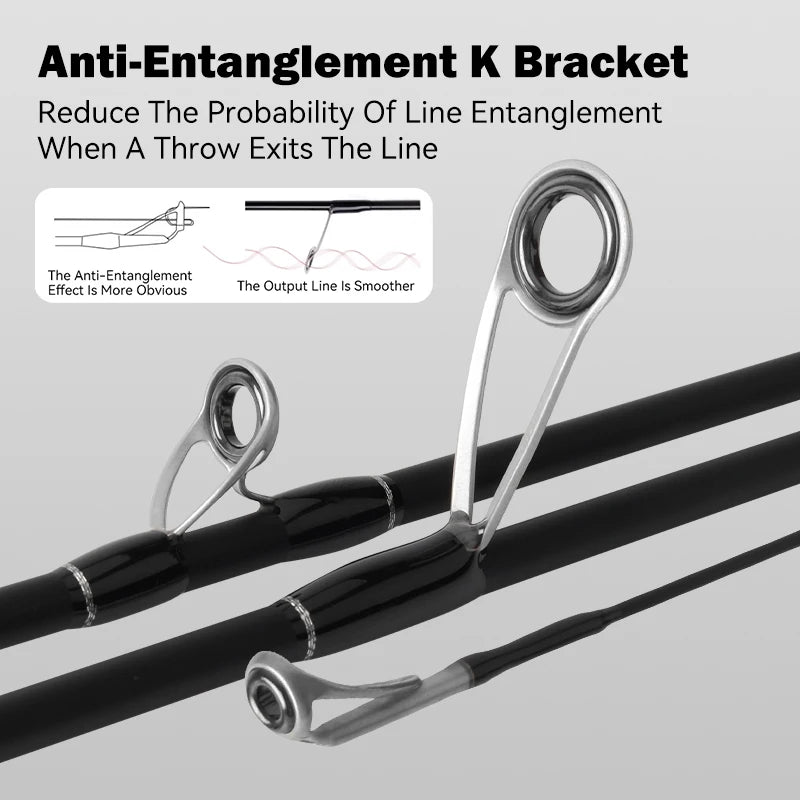 HookUpCo. Ultralight Carbon Fiber Fishing Rod - HookUpCo.