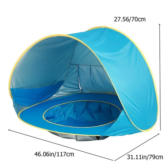 Waterproof Baby Beach Tent UV Shield