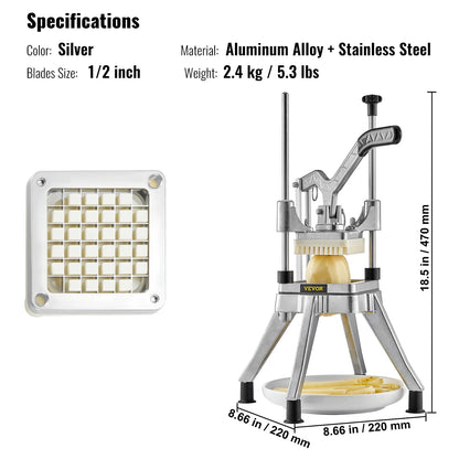 HookUpCo. Heavy Duty Food Dicer