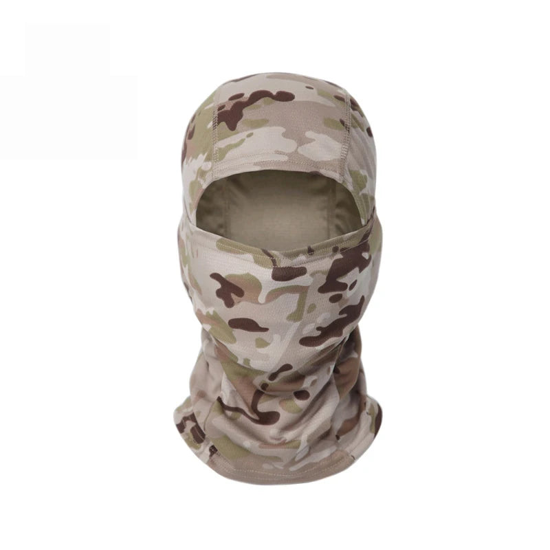 Camouflage Full Face Balaclava for Outdoor Sports and Cycling