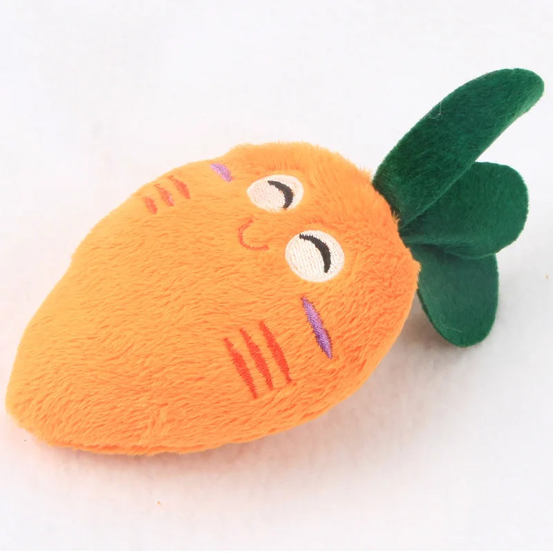 HookUpCo. Plush Squeaky Dog Toy for Chewers