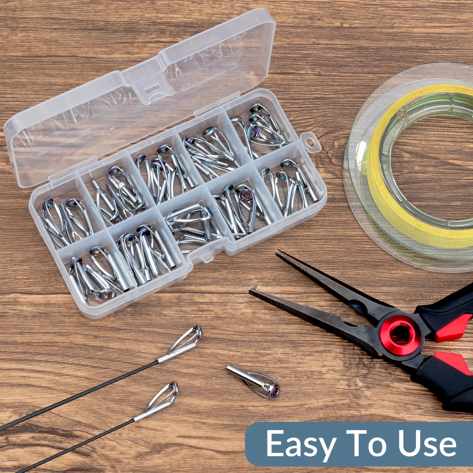 HookUpCo. 50pcs Fishing Rod Tip Repair Kit - HookUpCo.