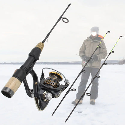 Premium 60cm Telescopic Ice Fishing Combo Set