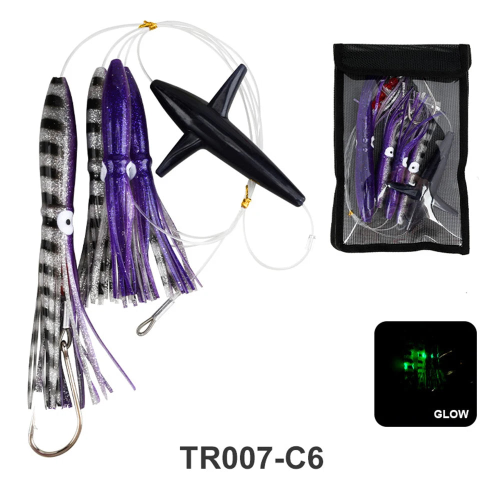 HookUpCo. Wahoo Fishing Teaser Rigged Lure - HookUpCo.