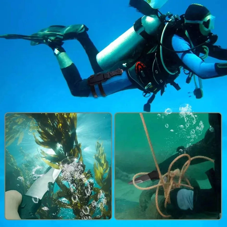 HookUpCo. Stainless Dive Rescue Knife
