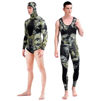 3mm Camouflage Wetsuit for Spearfishing and Diving